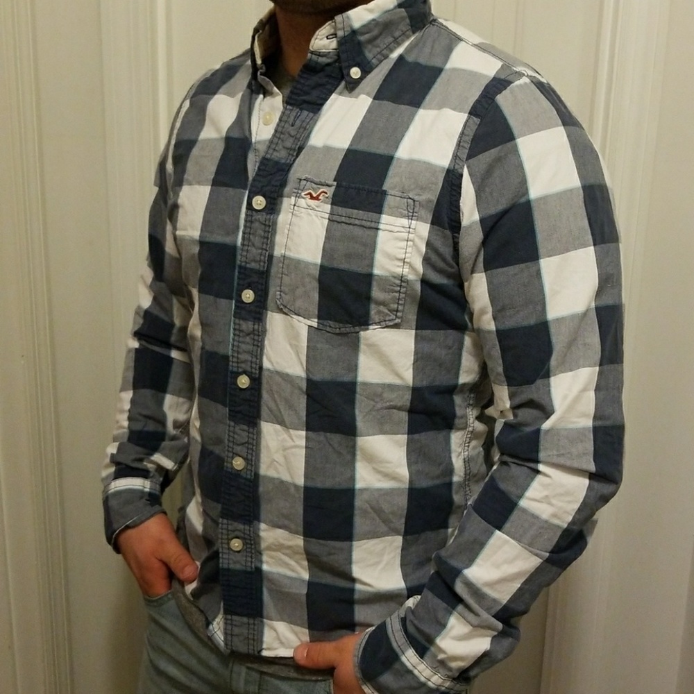 Mens Hollister Button Up